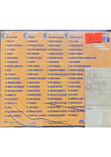 Best of Fete 80 Titres 4 CD fiyatları