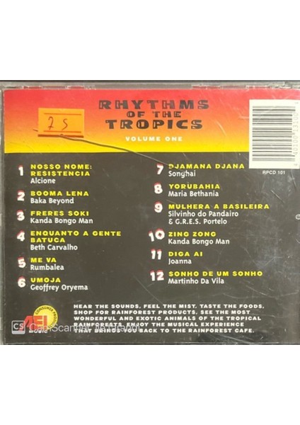 Rainforest Cafe Rhythms Of The Tropics CD fiyatları