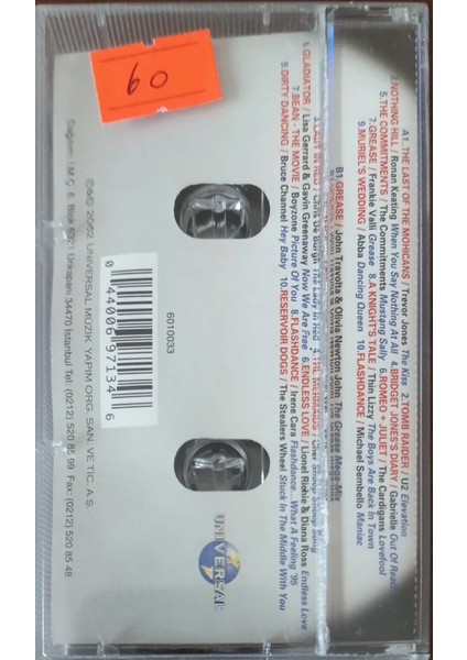 Movies Grea Test Hits Kaset fiyatları