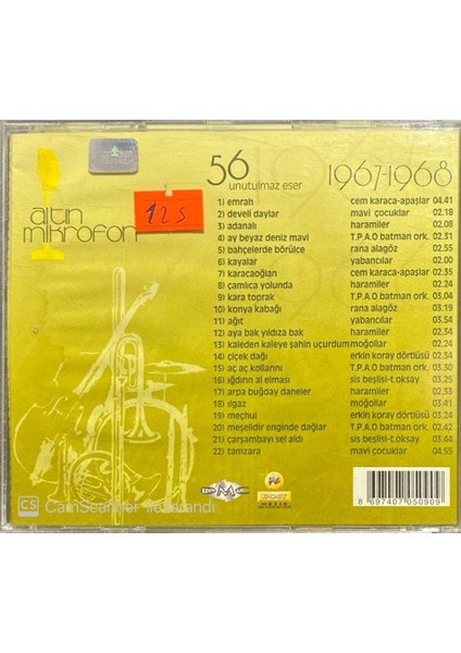 Altın Mikrofon 1967-1968 CD fiyatları