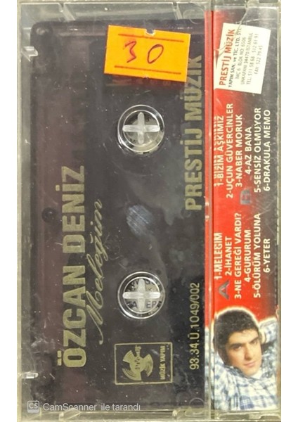 Özcan Deniz Hadi Hadi Meleğim Kaset