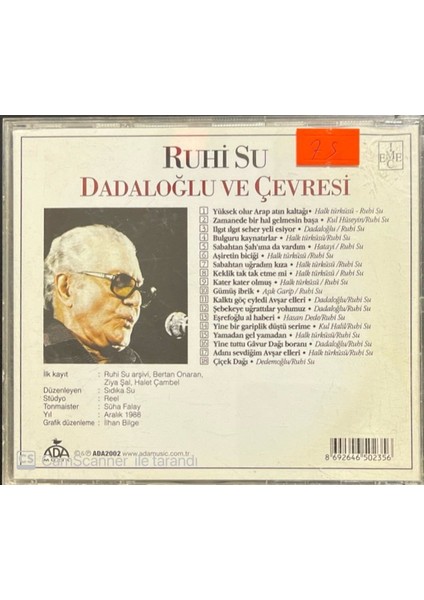 Ruhi Su – Dadaloğlu ve Çevresi CD