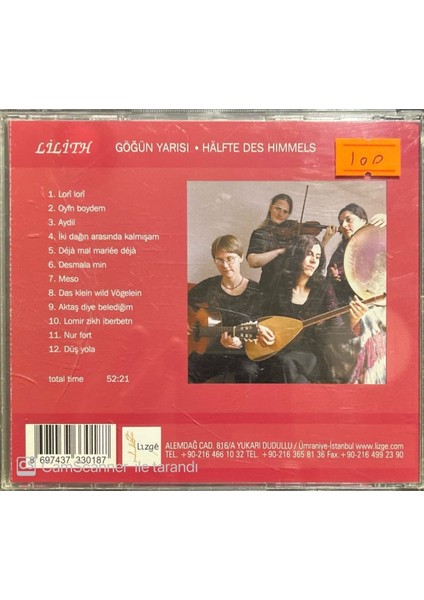 Lilith – Göğün Yarısı CD