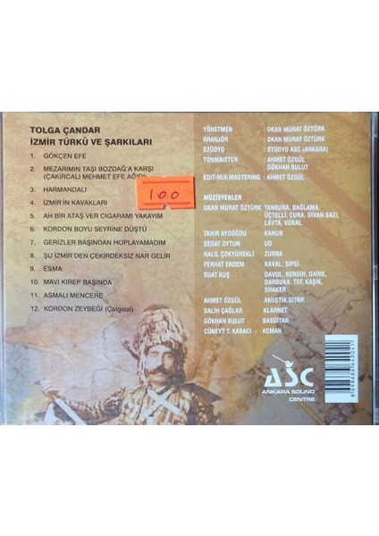 Tolga Çandar - Güzel İzmir CD fiyatları