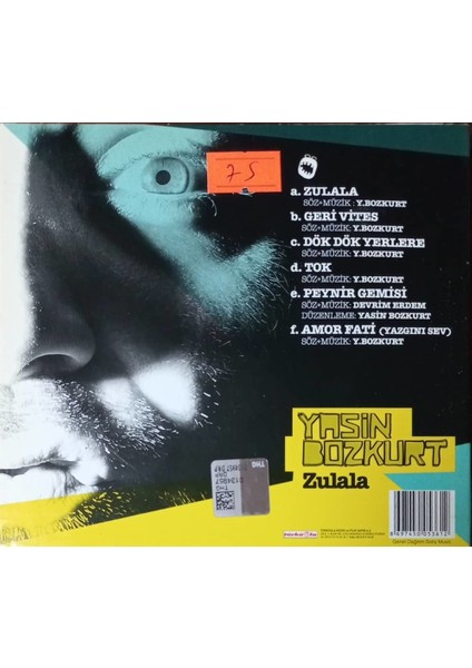 Yasin Bozkurt – Zulala CD