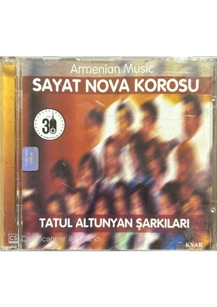 Sayat Nova Korosu – Armenian Music Tatul Altunyan Şarkıları CD