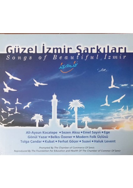 Güzel İzmir Şarkıları - Songs of Beautiful Izmir CD