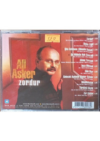 Ali Asker – Zordur CD fiyatları