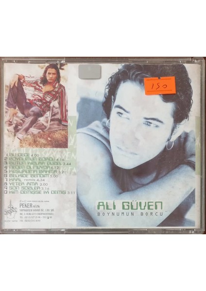 Ali Güven - Boynumun Borcu CD fiyatları