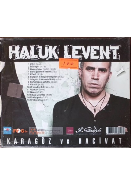 Haluk Levent – Karagöz ve Hacivat CD fiyatları