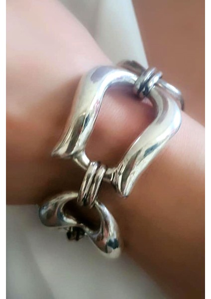 İtalyan tasarımı gümüş lüks bileklik modelleri