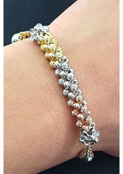 3 Renk 925ayar Gümüş Trend Dorika Bileklik fırsatları