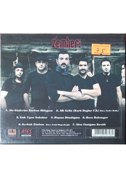 Grup Zehmeri CD fiyatları