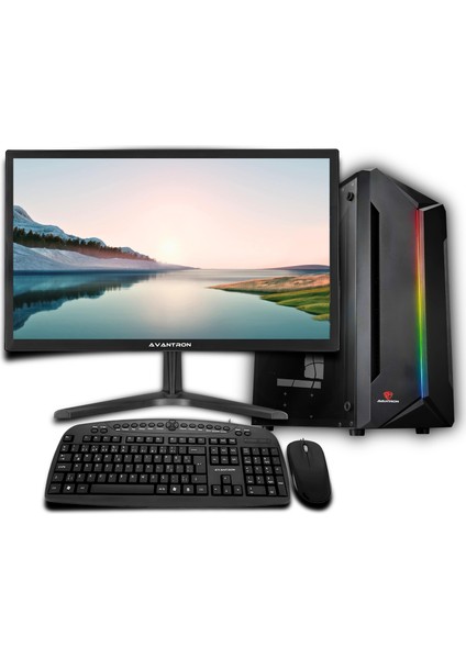 Evo0727 İ3 2.Nesil 8Gb Ram 256Gb Ssd 2Gb R5 230 "19.5 Masaüstü Bilgisayar