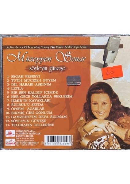 Müzeyyen Senar – Söyleyin Güneşe CD fiyatları