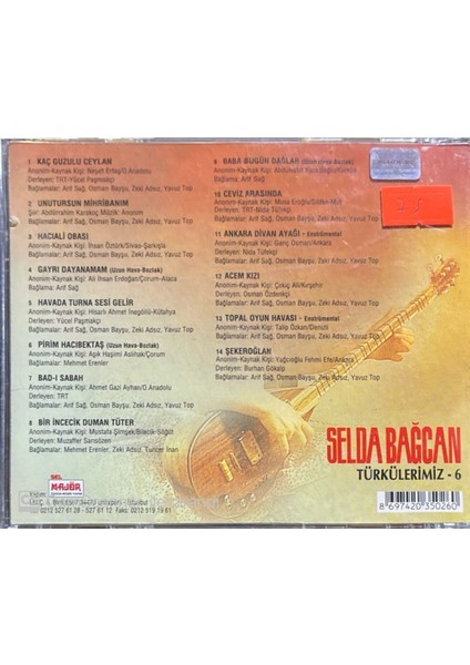 Selda – Türkülerimiz 6 CD