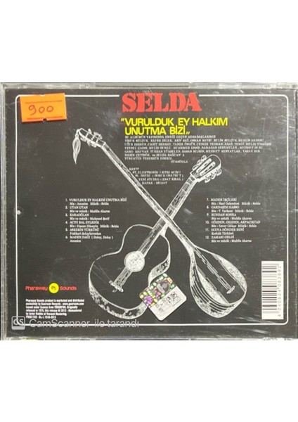 Selda – Vurulduk Ey Halkım Unutma Bizi Nadir CD