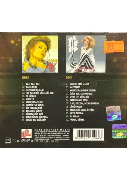 Ajda – 1990 1991 Arşiv Double CD