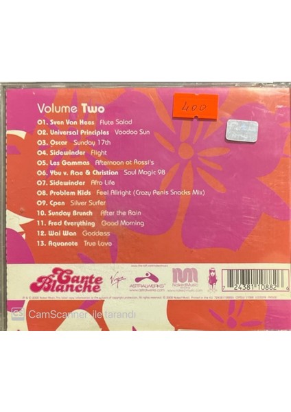 Carte Blanche – Volume Two CD