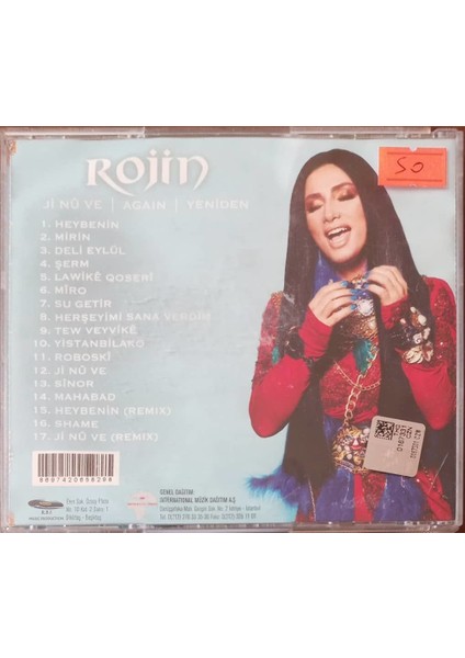 Rojin Ji Nü ve Again Yeniden CD fiyatları