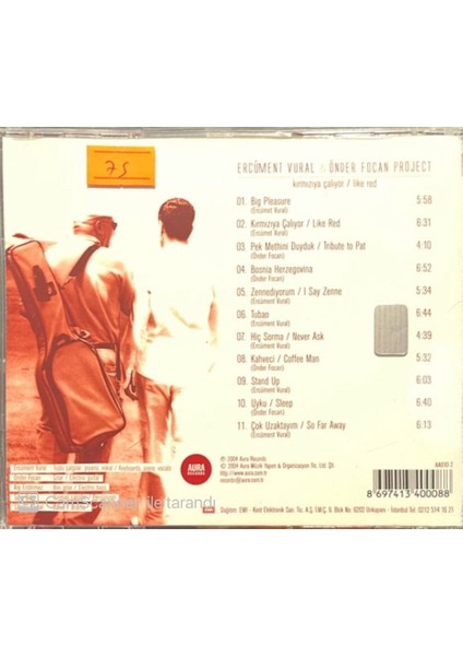 Ercüment Vural - Önder Focan Project Kırmızıya Çalıyor CD fiyatları