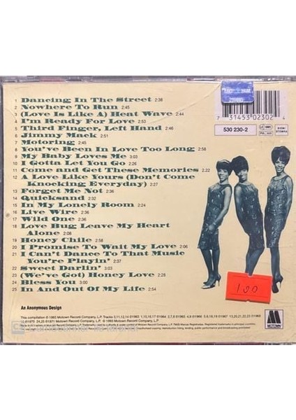 Martha Reeves and The Vandellas Dancing In The Street CD