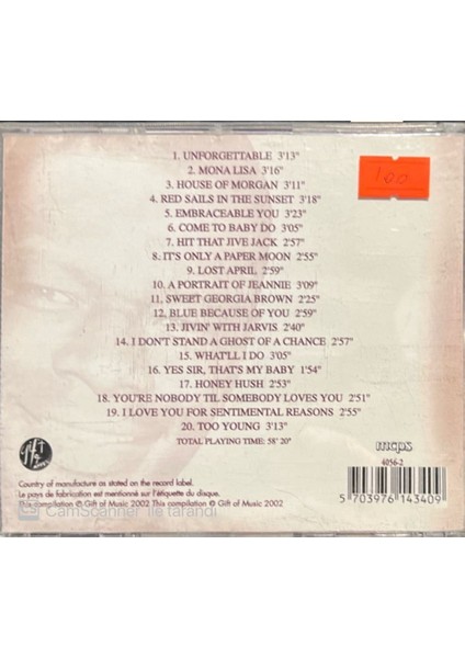 Nat King Cole The Very Best Of CD