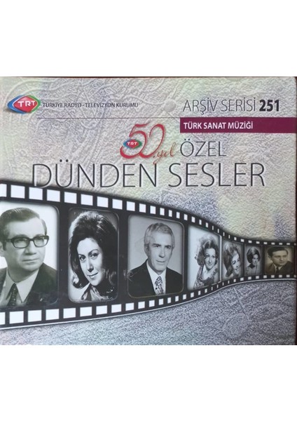 Trt 50. Yıl Özel Dünden Sesler CD