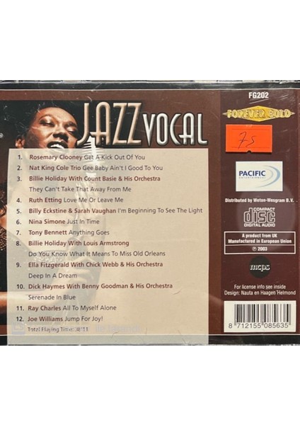 Jazz Vocal CD fiyatları