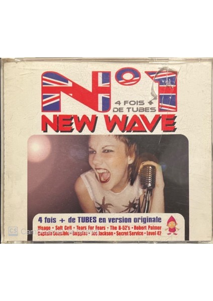 No.1 New Wave 4 Fois De Tubes 4 CD Lik Set