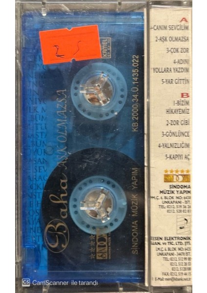 Baha Aşk Olmazsa Kaset fiyatları