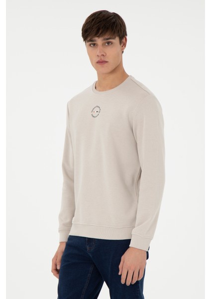 Erkek Taş Sweatshirt 50293436-VR049