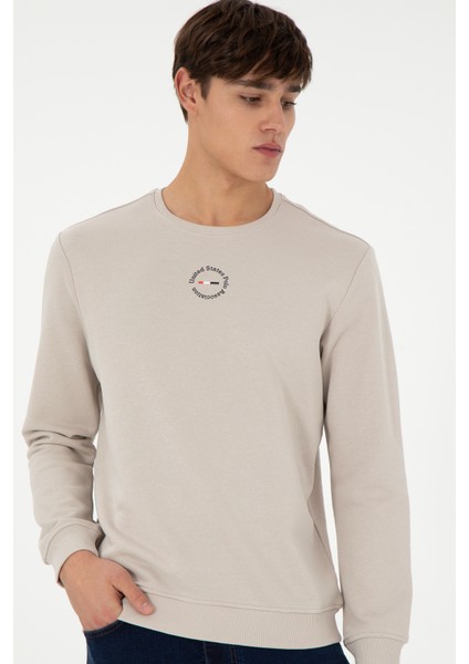 Erkek Taş Sweatshirt 50293436-VR049