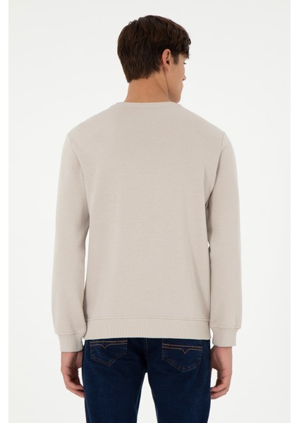 Erkek Taş Sweatshirt 50293436-VR049