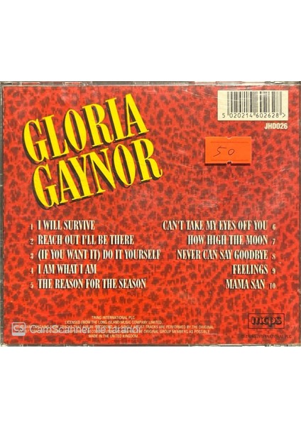 Gloria Gaynor – Greatest Hits CD