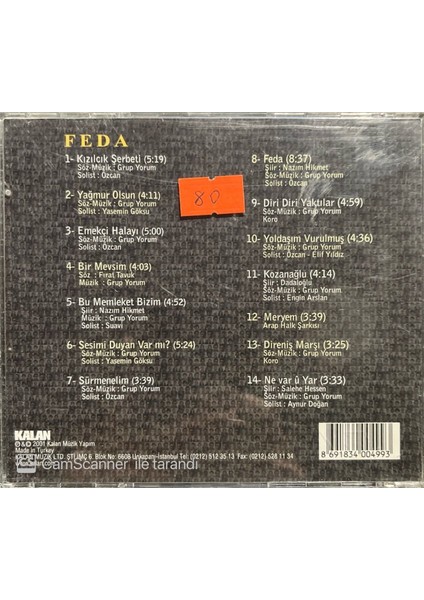 Grup Yorum – Feda CD + VCD