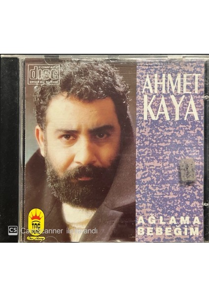 Ahmet Kaya – Ağlama Bebeğim Nadir Taç Plak Baskı CD