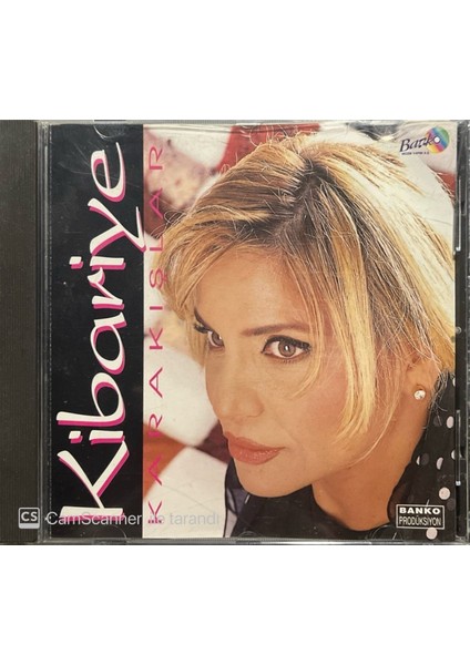 Kibariye – Kara Kışlar Kırmızı Bandrollü Dönem Nadir CD