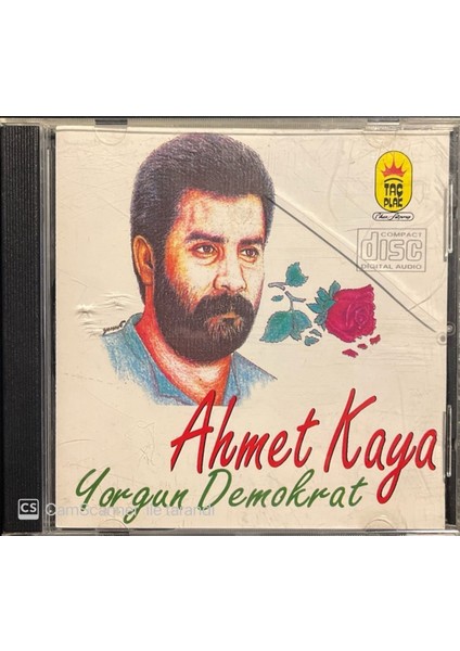 Ahmet Kaya – Yorgun Demokrat Nadir Taç Plak Baskı CD