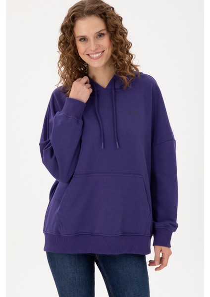 Kadın Mor Sweatshirt 50297324-VR038