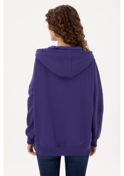 Kadın Mor Sweatshirt 50297324-VR038