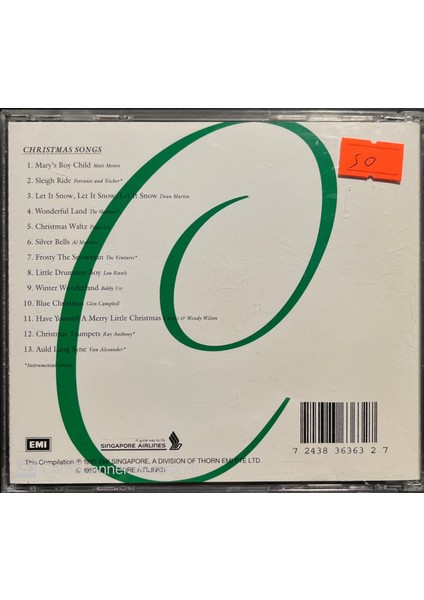 Christmas Hits CD fiyatları