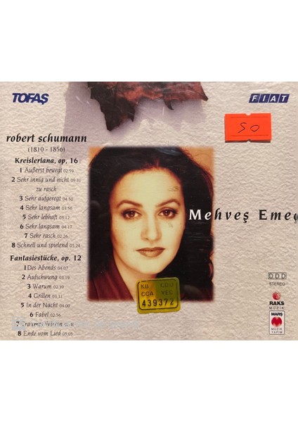 Mehveş Emeç – Robert Schuman CD fiyatları