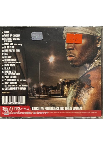 50 Cent Get Rich Or Die Tryin' CD