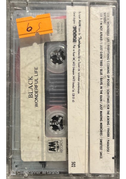 Black Wonderful Life Kaset