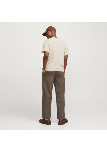 Bisiklet Yaka Logo Baskili Tisört-Corplogo modelleri