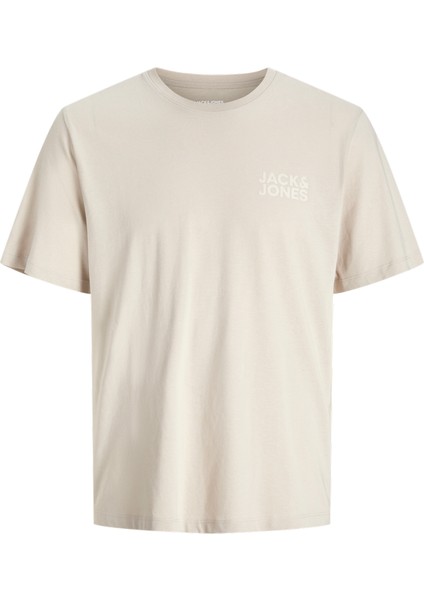 Bisiklet Yaka Logo Baskili Tisört-Corplogo indirimleri