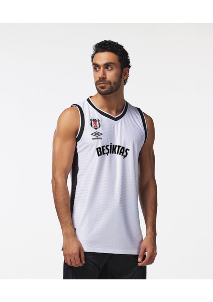 Beşiktaş Basketbol Erkek Iç Saha Beyaz Forma 2024/25