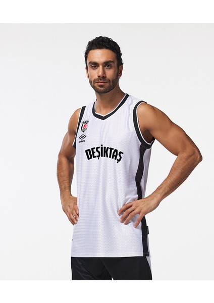 Beşiktaş Basketbol Erkek Iç Saha Beyaz Forma 2024/25