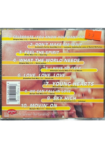 Spins Circuit Party CD fiyatları